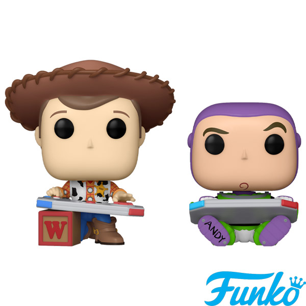Funko POP Disney Pixar Toy Story Woody and Buzz Lightyear 2 Pack Exclusive Figure